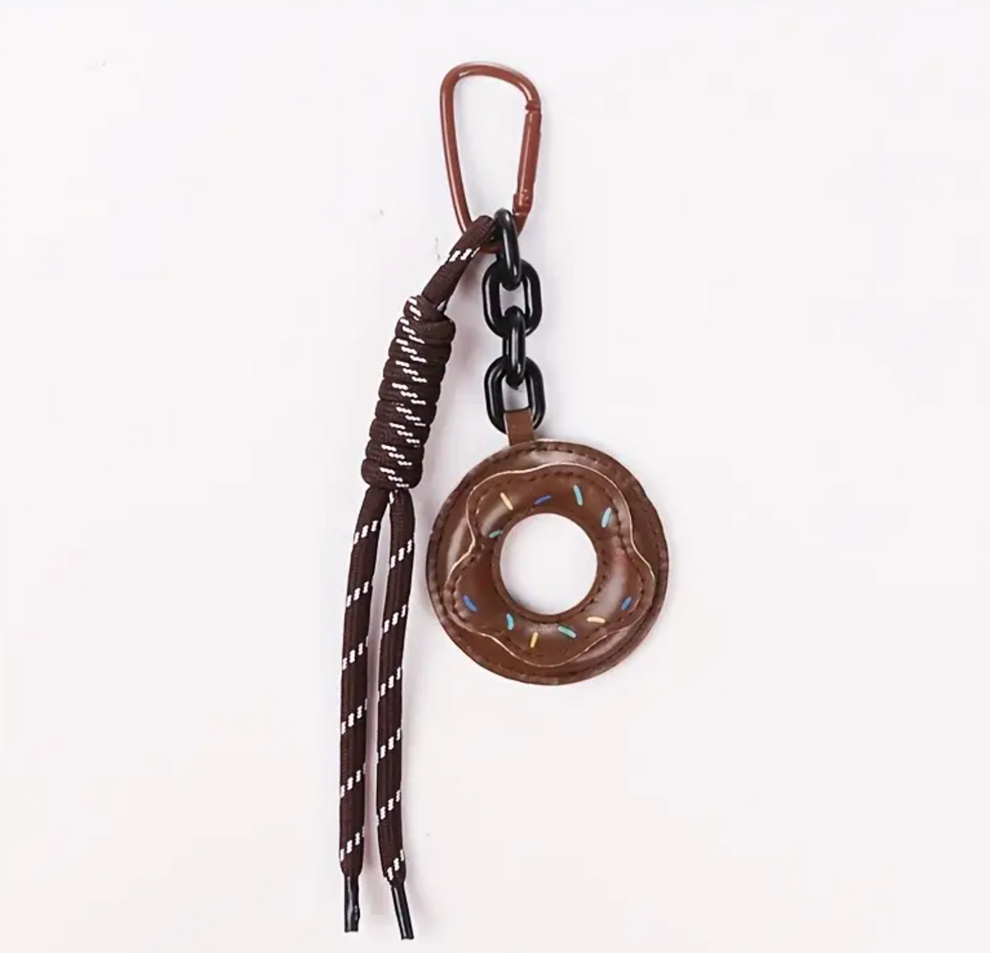 Donut Drift – Çikolata Halkalı Çanta Charmı