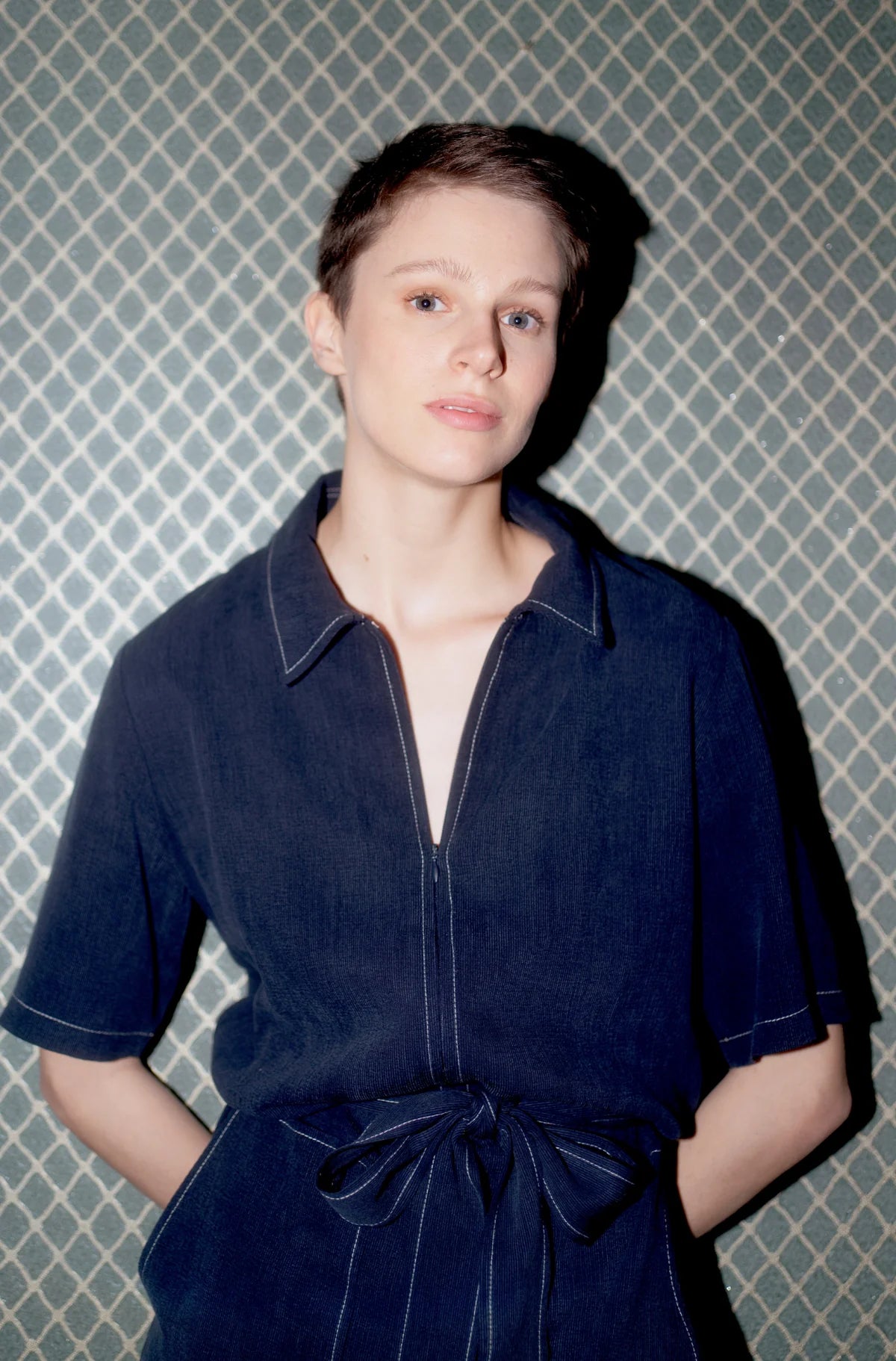 Beatrice Boilersuit - Navy